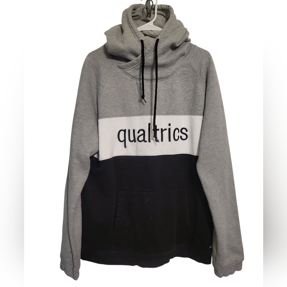 54 Qualtrics Soft Cotton Mens Sweatshirt Hoodie, 2XL